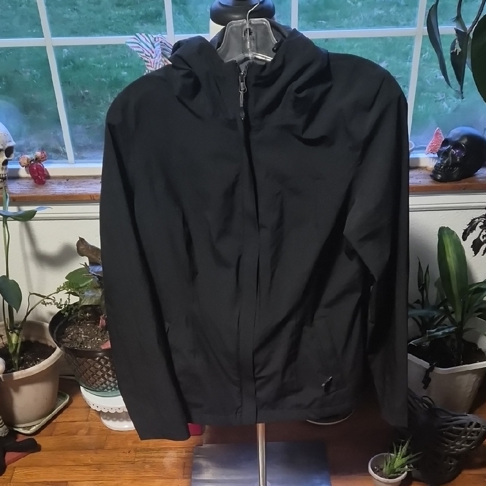 NWOT 32 Degrees Men's Black Windbreaker Jacket Size Small